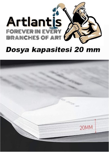 A3 Çıtçıtlı Dosya Şeffaf 1 Adet A-3 Çıtçıtlı Zarf Dosya Transparan 47X33.5 cm Büyük Boy Çıtçıtlı Dosya