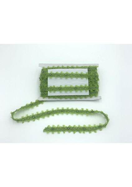 Organze Pul Dantel 7223 20MT-YEŞİL