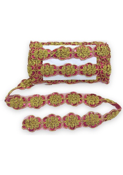 Organze Pul Harç 3876(A8-1700) 13,5mt-Fuşya