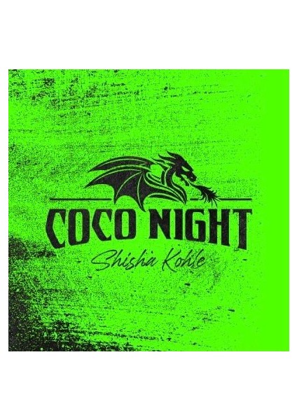 Coco Night #27mm 20Kg Hindistan Cevizi Küp Nargile Kömürü