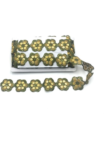 Organze Pul Dantel 4007 13,5mt-Haki