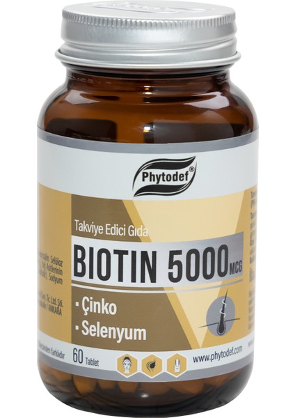 Biotin 5000 mcg - 60 Tablet