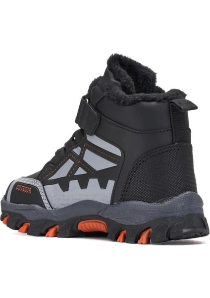 Unisex Çocuk Içi Tüylü Suya Dayanıklı Kaymaz Taban Outdoor Kışlık Bot modelleri