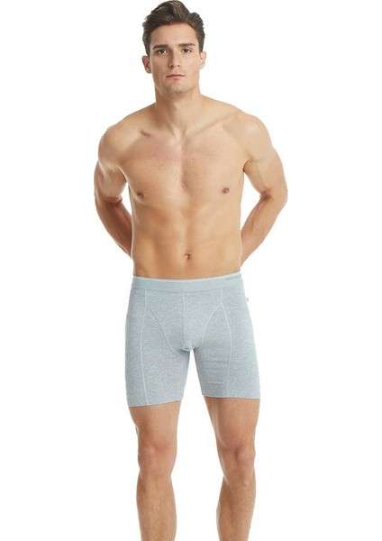 Erkek Uzun Paçalı Pamuklu Boxer 9216