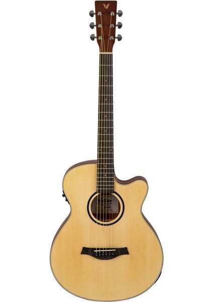 AGX300 Thinbody Ince Kasa Ladin Ağacı Elektro Akustik Gitar