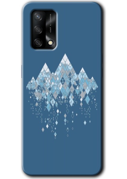 Oppo A54 Kılıf Baskılı Arka Kapak - Iceberg +Tam Ekran Koruyucu