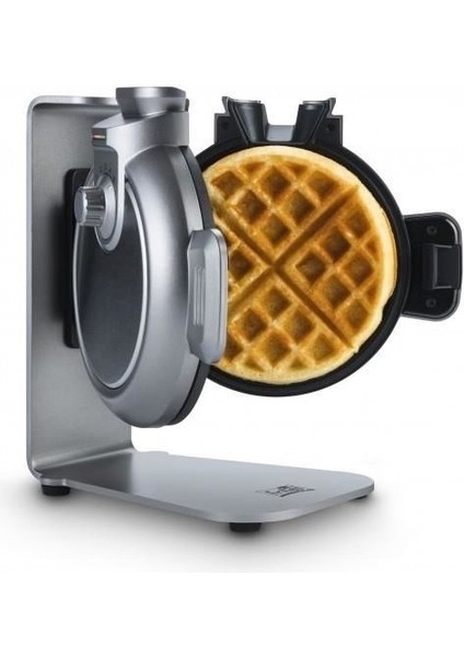 Wa 2224 Gümüş 800 Watt Dik Dolum Waffle Makinesi