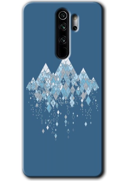 Xiaomi Redmi Note 8 Pro Kılıf Baskılı Arka Kapak - Iceberg +Tam Ekran Koruyucu