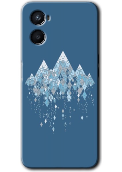Oppo Reno 3 Kılıf Baskılı Arka Kapak - Iceberg +Tam Ekran Koruyucu