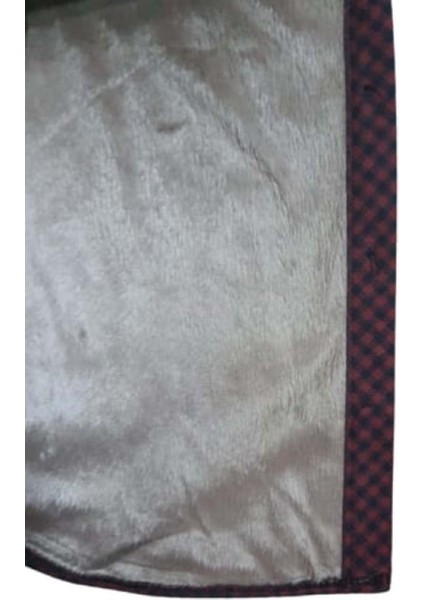 Rimoda 7421 Kadın Kaşmir Içi Kürklü Önü Düğmeli Tunik - Bordo