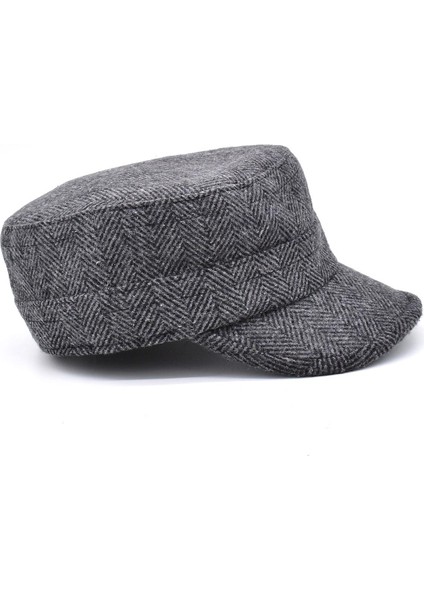 Erkek Yün Fidel Castro Şapka Wool Military Hat