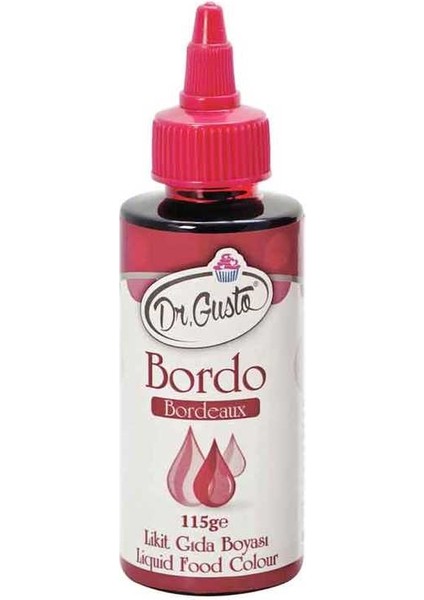 Su Bazlı Likit Bordo 115 gr