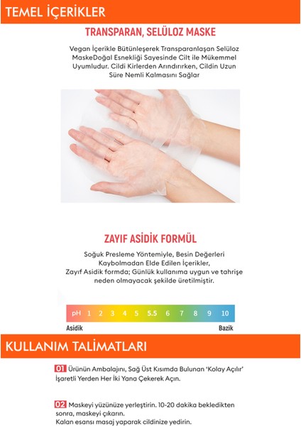 Nemlendirici Vegan Yaprak Maske Talks Vegan Squeeze Sheet Mask (Hydro Booster)