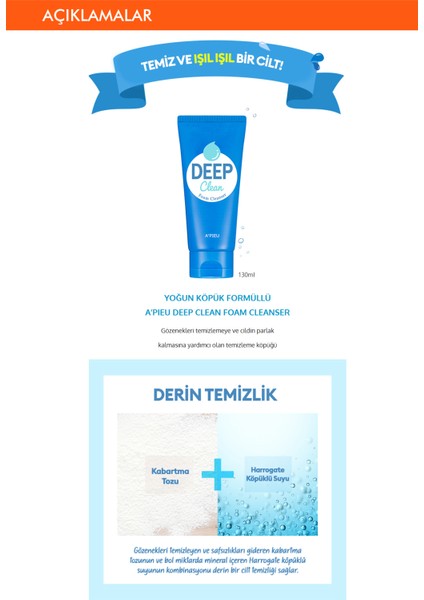 Mıssha A'pıeu Deep Clean Foam Cleanser