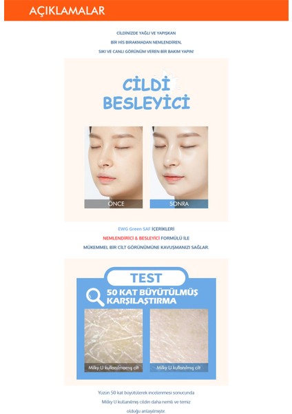 Süt Proteini İle Pürüzsüzleştirici ve Aydınlatıcı Serum 35ml A'PIEU Milky U