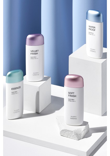 Hassas Ciltlere Koruma Sağlayan Güneş Sütü MISSHA All Around Safe Block Soft Finish Sun Milk SPF50+ fırsatları