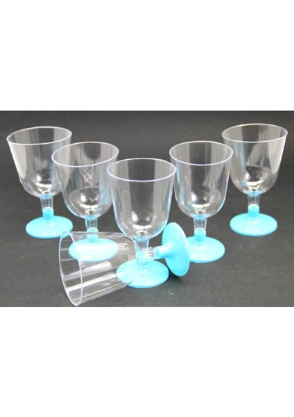 6lı Lohusa Şerbet Bardağı Mavi 110 ml
