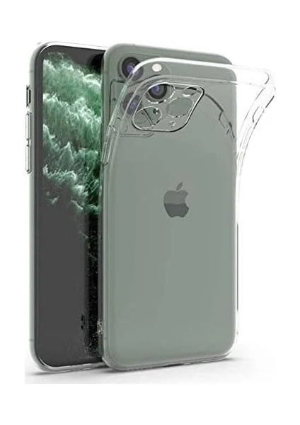 Case 4U Apple iPhone 11 Kılıf A+ Şeffaf Lüx Süper Yumuşak 0.3mm Ince Slim Silikon