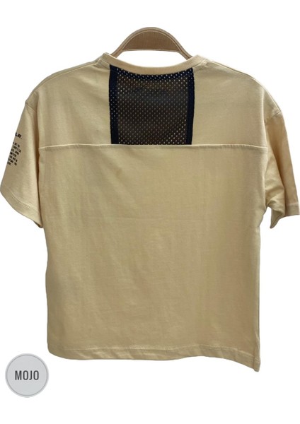 Mojo Garson Erkek Çocuk Baskılı Kasa Kol T-Shirt 1583 Kahverengi modelleri