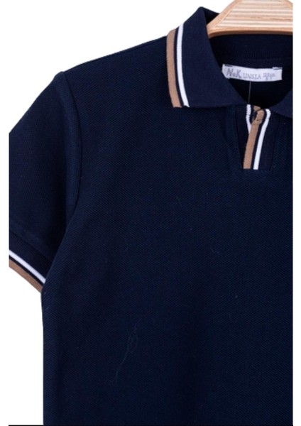 Erkek Çocuk Lacoste Yakalı Kısa Kol T-Shirt 44341 Lacivert fırsatları