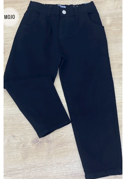 Kız Çocuk Pensli Gabardin Pantolon 51727 Siyah