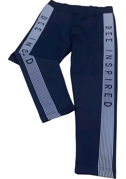 Mojo Kız Çocuk Dalgıç Kumaş Şeritli Tayt 35222 Siyah modelleri