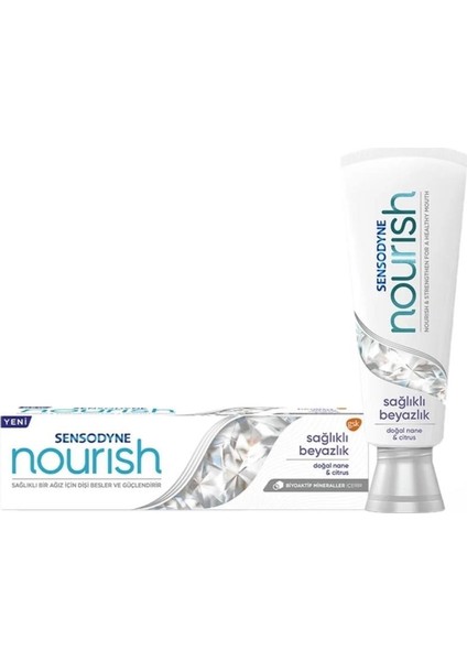 Nourish Sağlıklı Beyazlık Diş Macunu 50ML