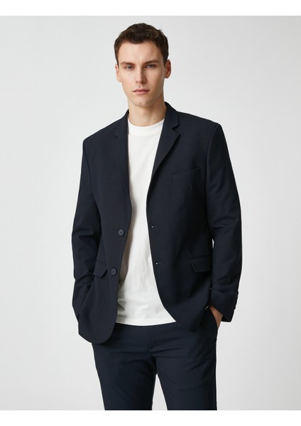 Basic Blazer Ceket Düğmeli Cep Detaylı fiyatları