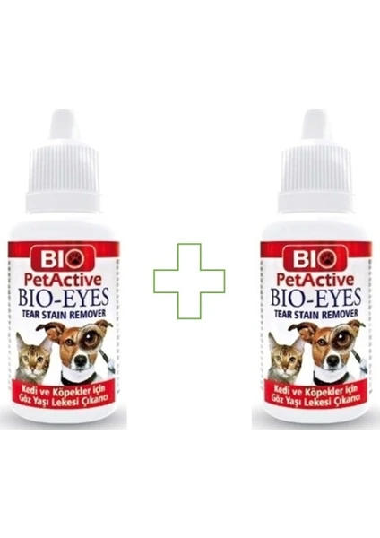 Bio Pet Active Eyes Kedi Köpek Gözyaşı Lekesi Çıkarıcı 50ML x 2ADET