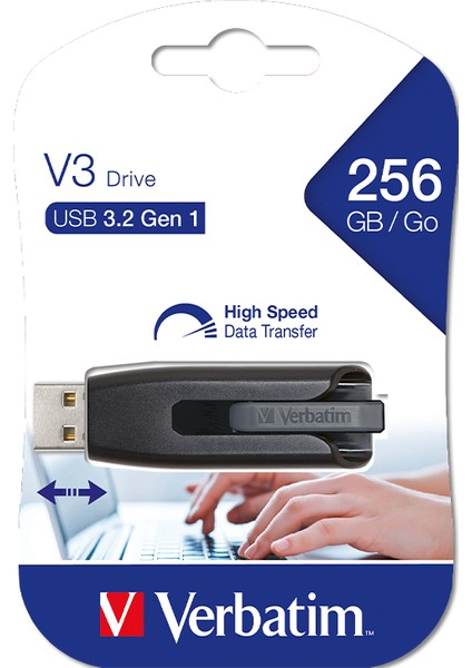 256GB USB 3.2 Store N Go V3 Bellek