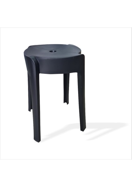 Büyük Geniş Uzun Sağlam Sert Plastik Kırılmaz Hafif 45 cm Banyo Balkon Bahçe Oturak Tabure Sandalye