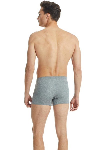 Erkek Modal Elastan Boxer Silver 9310