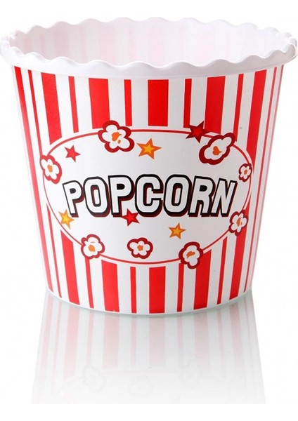 Olgun Home Cips ve Mısır Popcorn Kovası 5'li Mısır Kovası