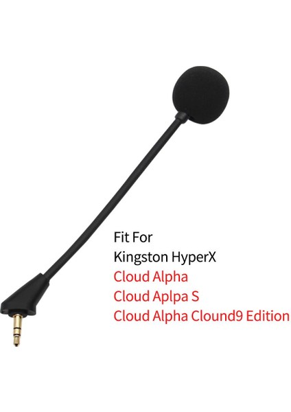 Kingston Hyperx Cloud Alpha S Cloud9 Edition 3.5 mm Kulaklık Yedek Mikrofonu