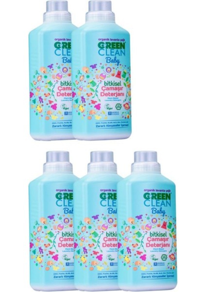 Baby Çamaşır Deterjanı 5 x 1 lt