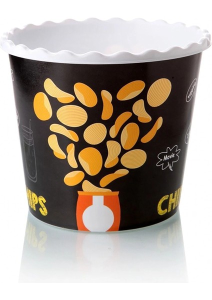 Olgun Home Cips ve Mısır Popcorn Kovası 4'lü Mısır Kovası indirimleri