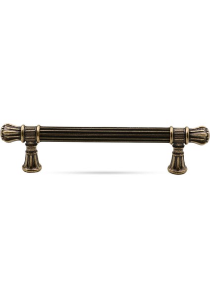 Çekmece Dolap Kapak Kulpu Kulbu 128 mm Antik Sarı Metal Kulp
