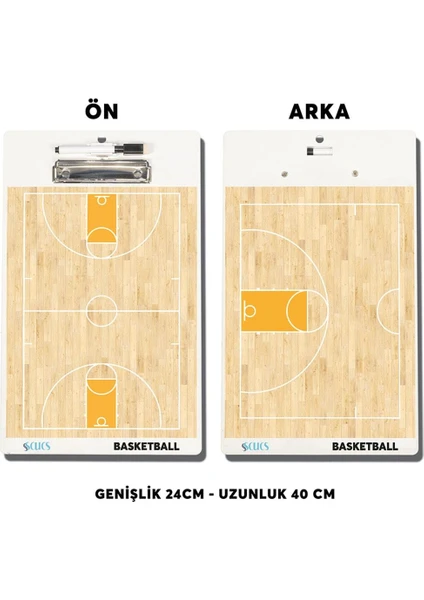 Scucs Basketbol Taktik Tahtası Scx 1302