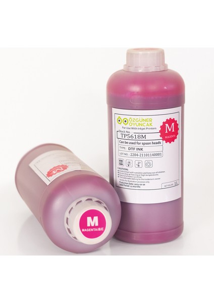 Dtf Mürekkebi Magenta (Kırmızı) 1000ML