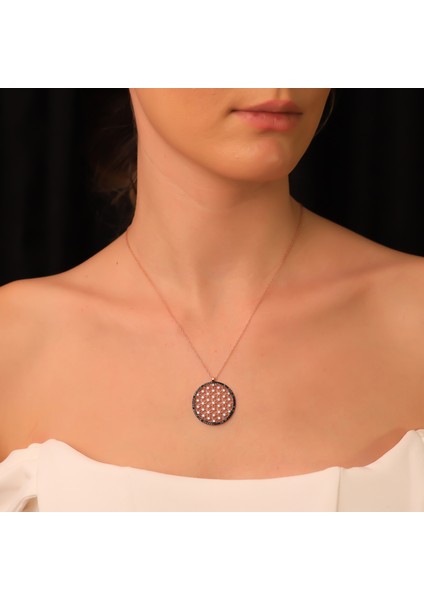 925 Ayar Gümüş Yaşam Çiçeği Kolye fiyatları