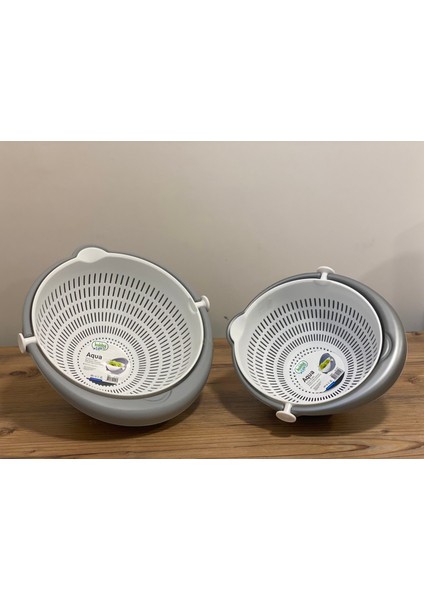 2'Li Büyük-Küçük Aqua Süzgeç