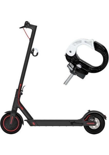 M365/PRO Ninebot Scooter Için Ön Askı Kanca 20KG Taşıma Kapasite Beyaz