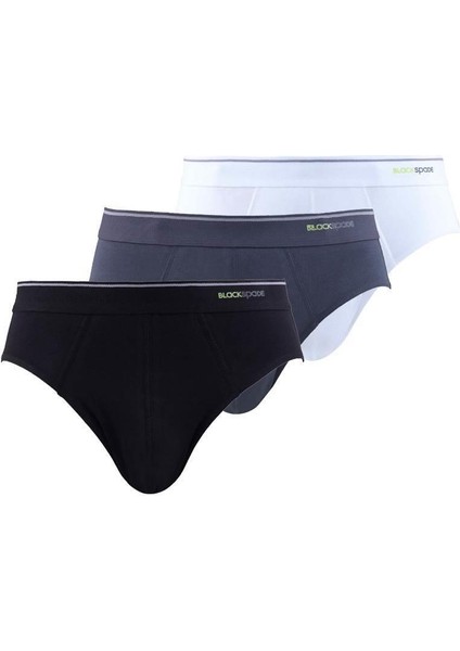 Erkek Slip 3'lü Paket Tender Cotton 9672