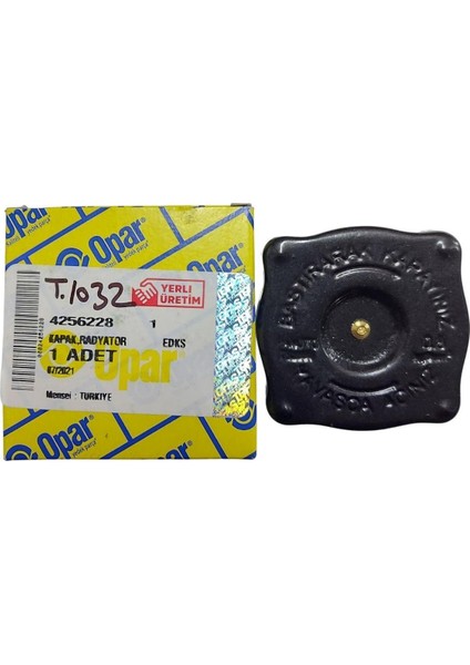 Tofaş Doğan Kartal Şahin M131 Slx Radyatör Depo Kapağı 0.8 Bar OEM:4256228