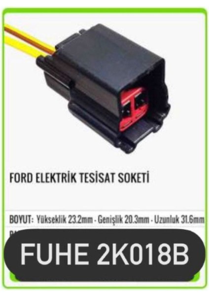 Fhe 2K018B Ford Elektrik Tesisat Soketi