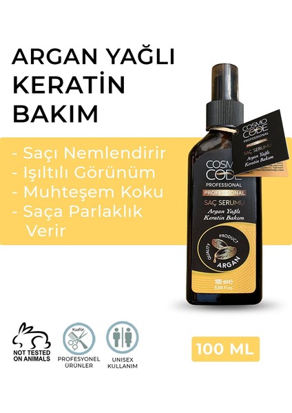 2’li Argan Yağlı Keratin Bakım 100 ml