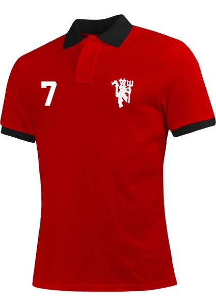 Manchester United - Retro Polo Tişört