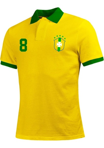 Brezilya Retro Polo Tişört