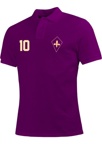 Fiorentina - I Viola Retro Polo Tişört