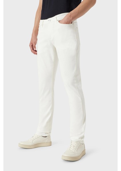 Pamuklu Düşük Bel Slim Fit J06 Jeans Erkek Kot Pantolon 8N1J06 1GN0Z 0101